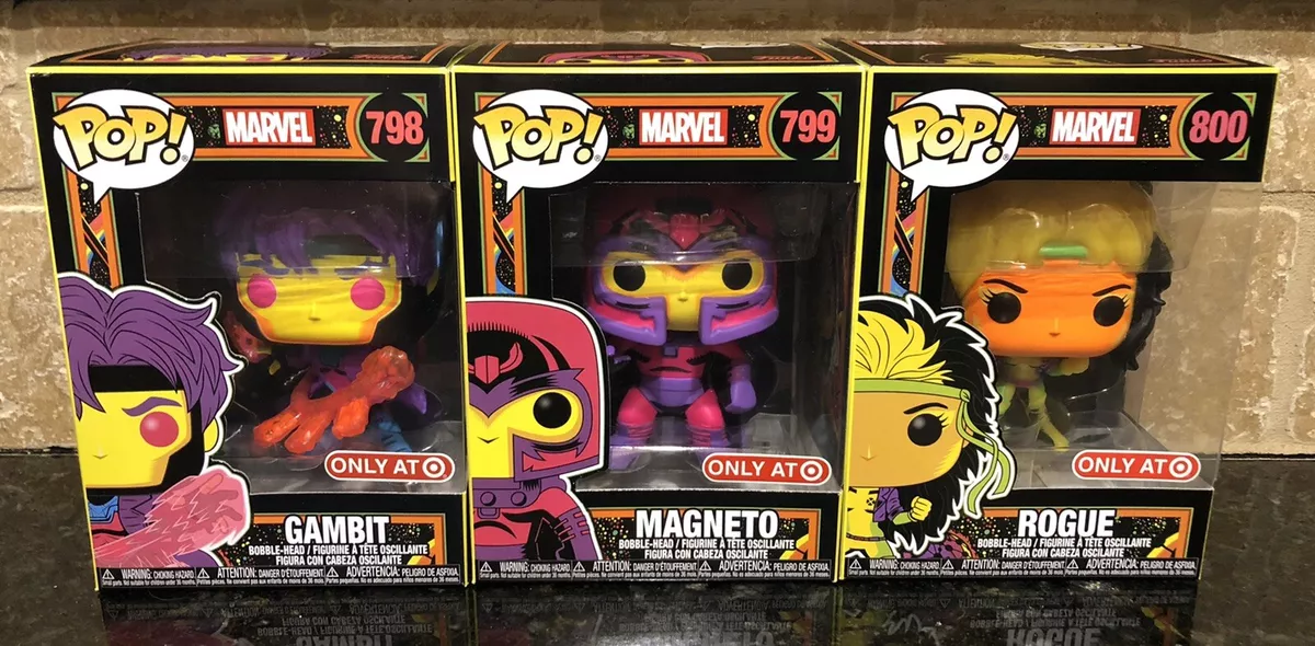  Funko Pop Marvel X-Men - Gambit Blacklight : Toys & Games