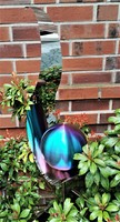 Skulptur Flame Rainbow Matt 126 Cm Gartenstecker Beetstecker Rosenkugel