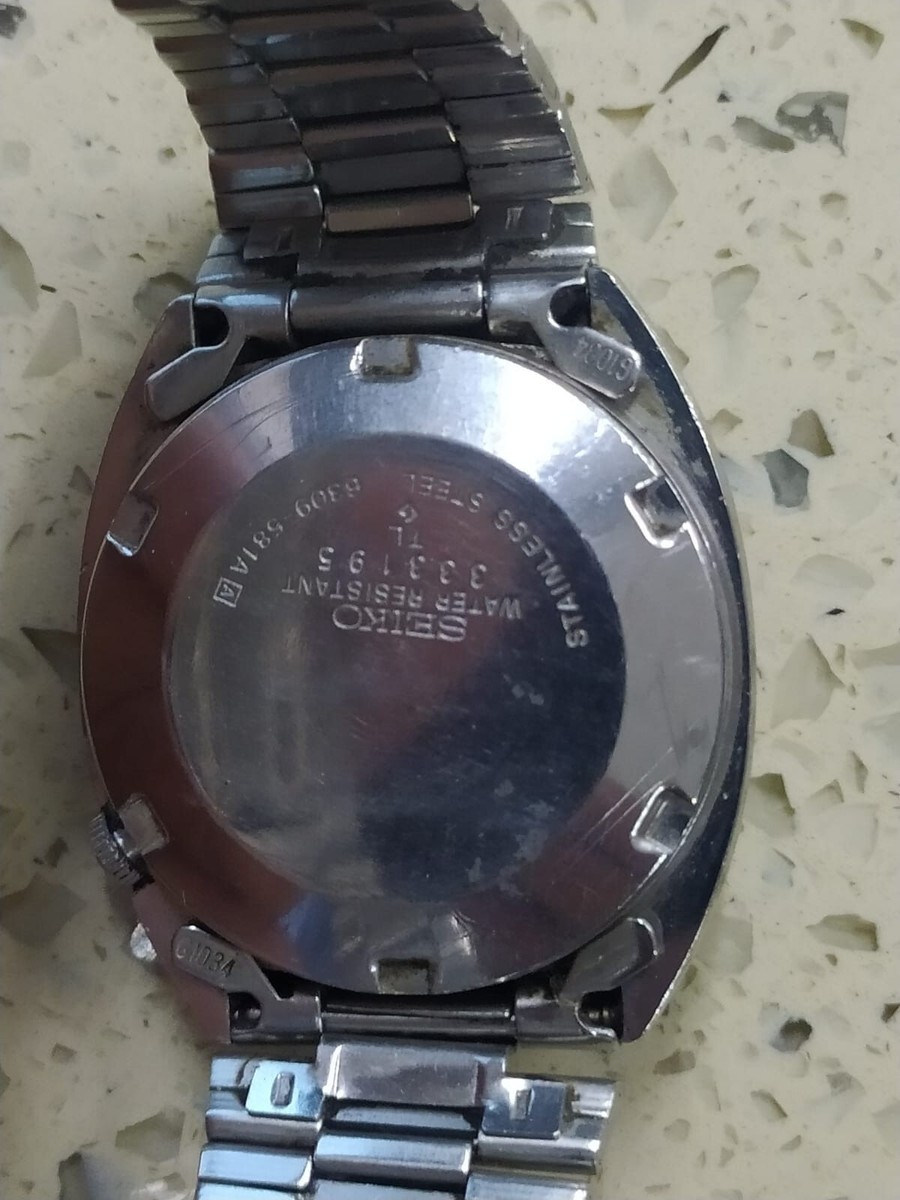 SEIKO 6309-581A AUTOMATIC men's Wristwatch Working | eBay