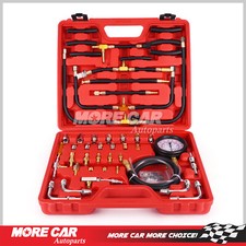 Pro Fuel Injection Pressure Tester Kit Gauge 0-140 Psi Gauge Dual Dial Pro Fuel Injection Pressure Tester Kit Gauge 0-140 Psi Gauge Dual Dial