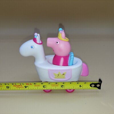 Peppa Pig & Princess Peppa 3.5'' Jazwares 2003 Hard to Find