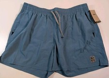 Nike Solid Icon Men's XXL 5" Volley  Swim Trunks NESSB636-344 Teal Blue