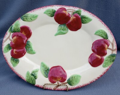 Cracker Barrel - Apple - Oval serving Platter - 13 7/8'' W x 10 1/2'' L