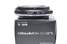 High Quality Lens Adapter for Canon EF Lens to Fujifilm GFX Medium Format Camera