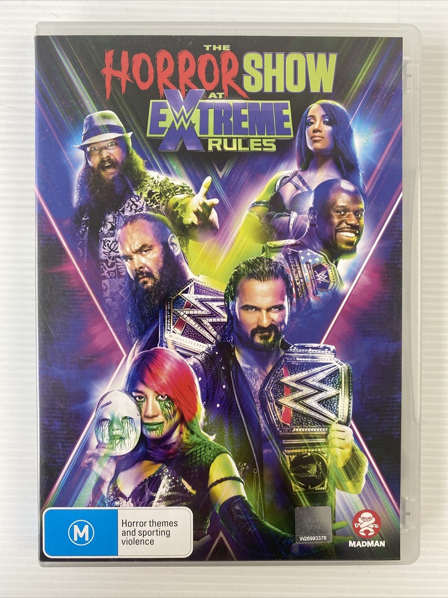 WWE Extreme Rules 2020 (DVD, 2020) Horror Show Bray Wyatt
