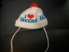Vintage I Love Huggies infant knit Hat 75 