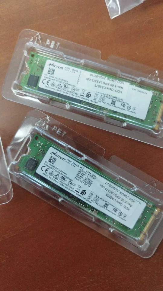 SSD M.2 SATA ET SSD M.2 NVMe 256 Go intel ,SAMSUNG , western digital,kioxia .... - Immagine 4 di 4