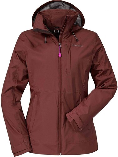 Schoeffel Zipin! Jacket Alyeska (Previous Model) Brown-red, Womens Casual Jacket, Size 40 - Color Andorra