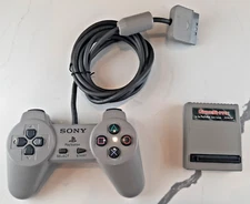 Interact Game Shark for Playstation 1 PS1 Cheat Codes GameShark + Controller Lot