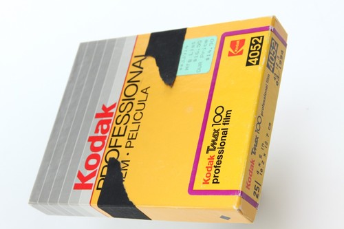 Kodak TMax 100 Film TMX 4x5 (15 Sheets) Expired 03/94 cooler kept