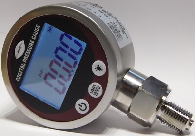 Batteriebetriebenes (3*AAA) Digitalmanometer 16bar/63mm/GK1/NEU/OVP