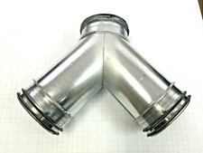 Pantalone 45°, pezzo a Y per tubo avvolgibile NW 80 a 315 mm guarnizione labbro