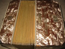 old self playing Accordion "Tanzbär" automaton by Zuleger Leipzig needs service