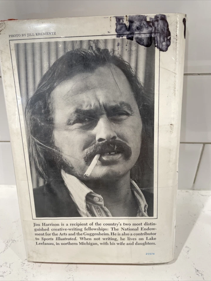 Jim Harrison A Good Day To Die. 1973 1st Edition HCDJ. Paul Bacon Dust Jacket - Image 4 of 4