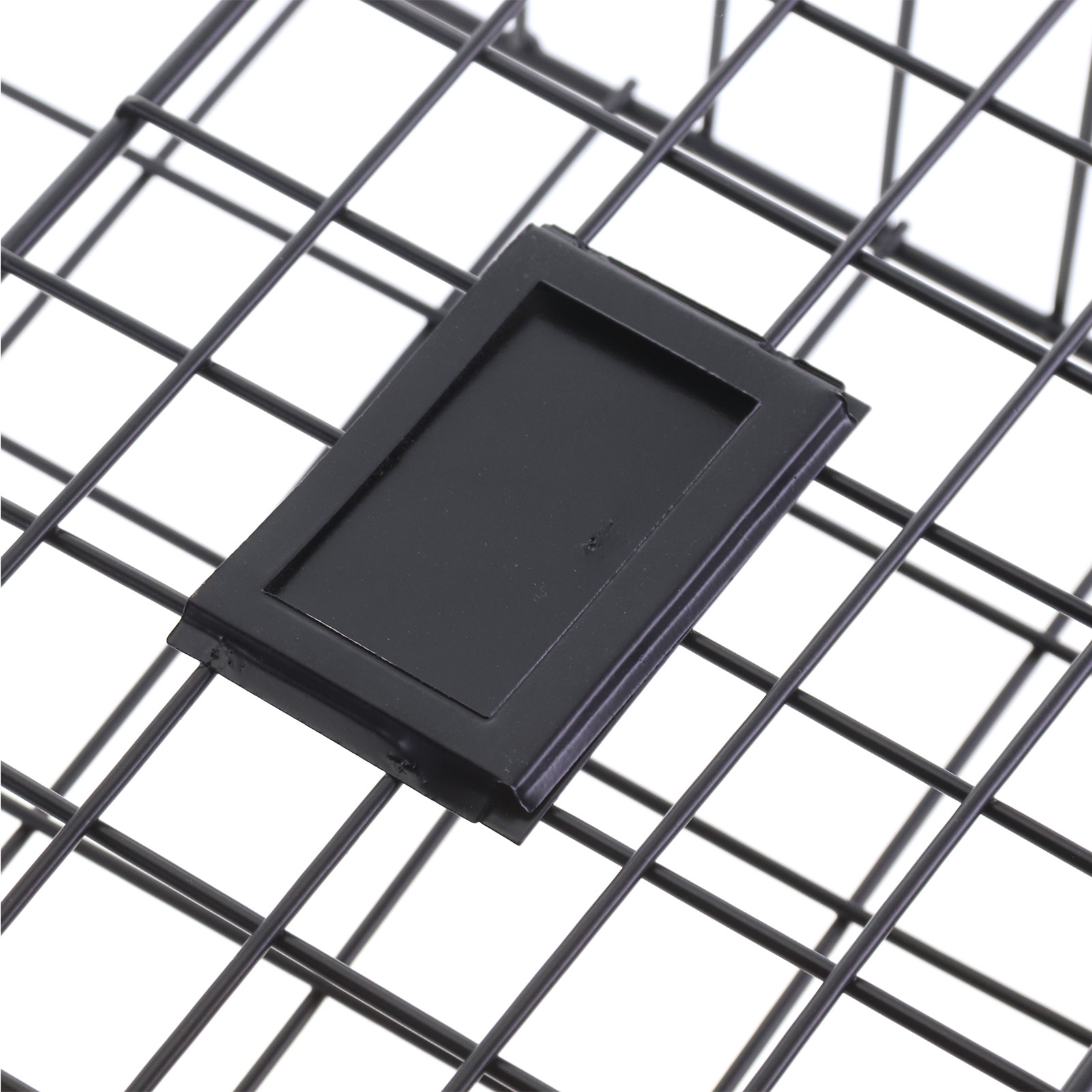 Wire Magazine Newspaper Basket Wall Mounted Post Storage Rack Organizer ...