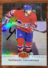 2006-07 Flair Showcase Hockey Rookie Card #316 Guillaume Latendresse Montreal
