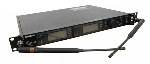 Shure UR4D H4 518-578 MHz Ricevitore Wireless Doppio (CON ANTENNE)  - Foto 1 di 3