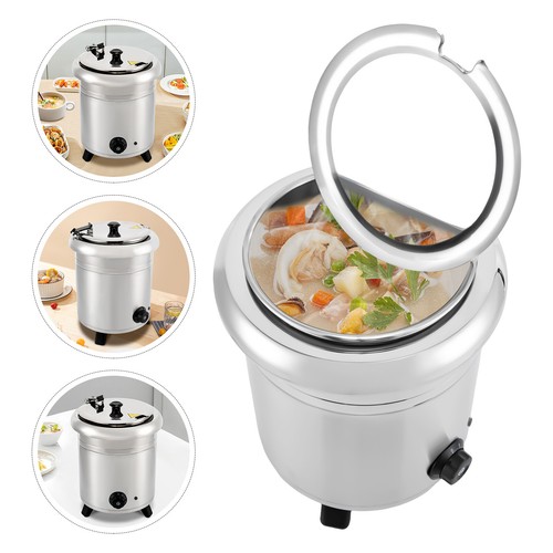 New ListingElectric Countertop Food Soup Warmer Buffet Kitchen Restaurant Commercial 400W