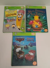 Lot 3 Leap Frog Tag Books Cars Tractor Tipping Miss Spider Mr Pencil Learn Write