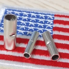 10-100pcs Non-Insulated Splice Terminals Electrical Wire Butt Connectors 2-22AWG