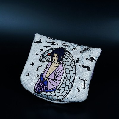 White Snake Sasuke Inspired Center-Shaft Mallet Putter Headcover For Lab DF3