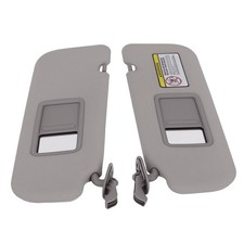 Gray Car Sun Visor Right + Left Side Pair US ...