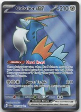 Cobalion ex 103/086 Ultra Rare Chaos Rising Pokemon Holo Near Mint