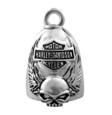 Harley-Davidson Ride Bell Bar & Shield Flying Skull 34M00175