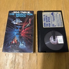 Star Trek III: The Search for Spock - BETAMAX, Paramount, 1985 Beta Not VHS