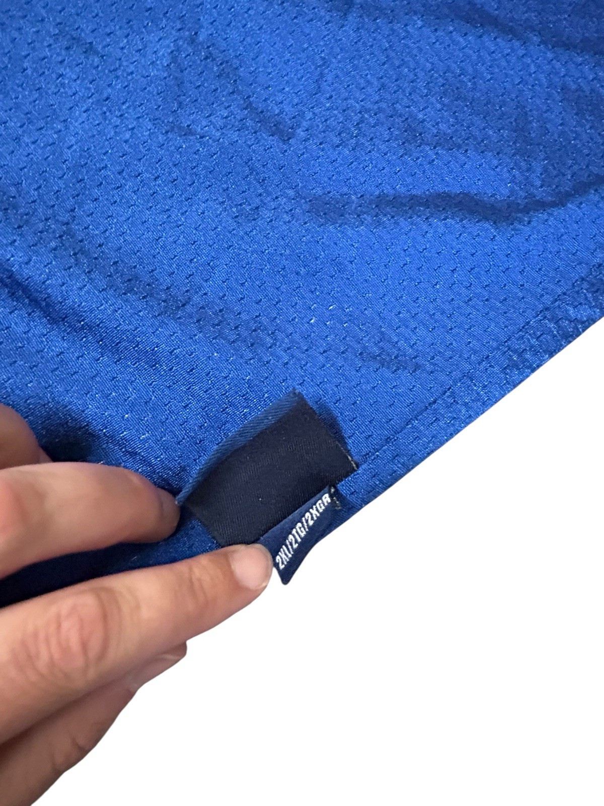 VTG Champs Sports NCAA Mens 2XL Duke Blue Devils Basketball Jersey Reversible