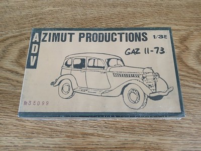 LNIB, ADV Azimut Productions - Russian GAZ 11-73, 1/35 Scale Model Kit