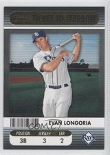2009 Topps Ticket To Stardom Gold 12/50 Evan Longoria #TTS-10 04br