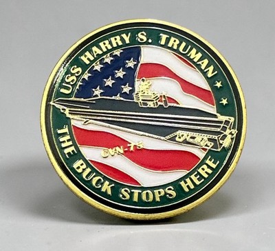 US NAVY USS HARRY S. TRUMAN CVN-75 Challenge Coin ·FAST SHIPPING· ·IN STOCK·
