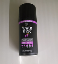 Power Stick All-Day Fresh Body Spray Cool Blast Scent New