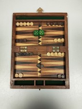 Tabellone Backgammon Realizzato a Mano in Legno