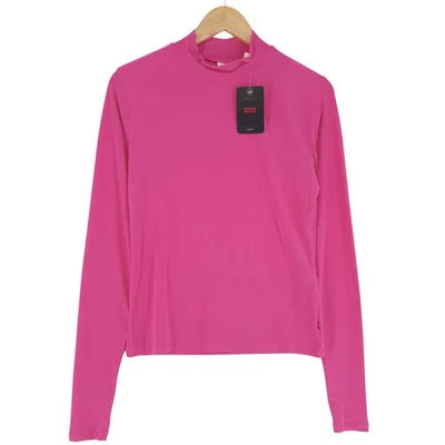 Levi's Blouse Femme Lila Stretch Top Sport Rz8 Taille L - Photo 1/4