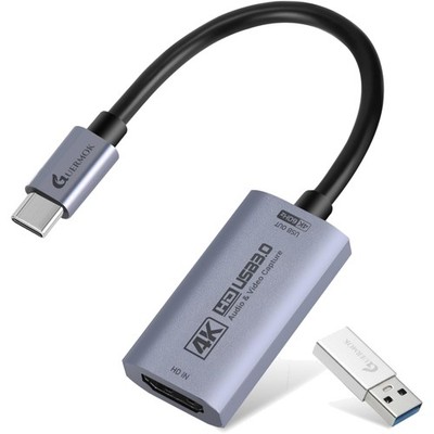 HDMI Capture Card 4K@60FPS, 1080P@240FPS USB 3.0, Streaming, Live, Kamera