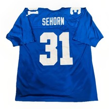 NFL New York Giants #31 Jason Sehorn Nike Jersey Men's SZ: XXL Blue