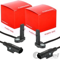 2X Herth+Buss ABS-SENSOR Raddrehzahl Vorne Passend FüR Fiat Doblo Opel Combo