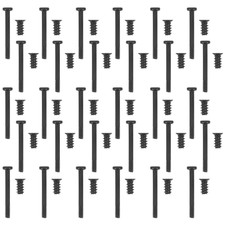 Computer Fan Screws Kit 60Pcs Flat Head Self-Tapping Screws for Pc Case Fans Rad