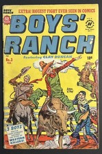 Boys’ Ranch 3 1951 Harvey Comics 3.0 GD/VG JACK KIRBY JOE SIMON GOLDEN AGE COVER