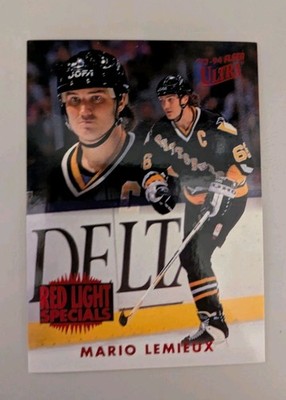 1993-94 Fleer Ultra Red Light Specials - Mario Lemieux #6 of 10 Penguins 