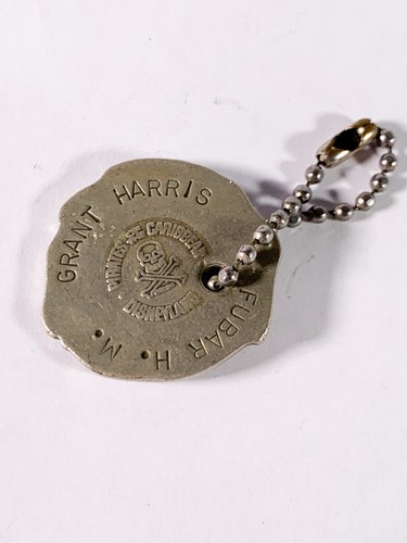 VTG 70s Disneyland Pirates of the Caribbean Doubloon Coin Token Medal STAMPED