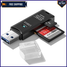 Versatile USB SD Card Reader with 5Gbps Speed - Essential for Photographers