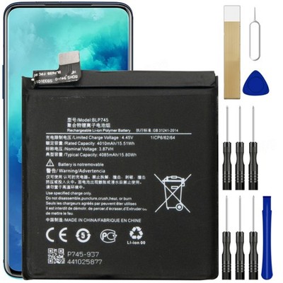 Compatible For OnePlus 7T Pro 5G HD1925 Battery BLP745 4085mAh