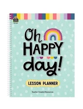 Teacher Created Resources Oh Happy Day Lesson Planner (tcr-8321) (tcr8321)