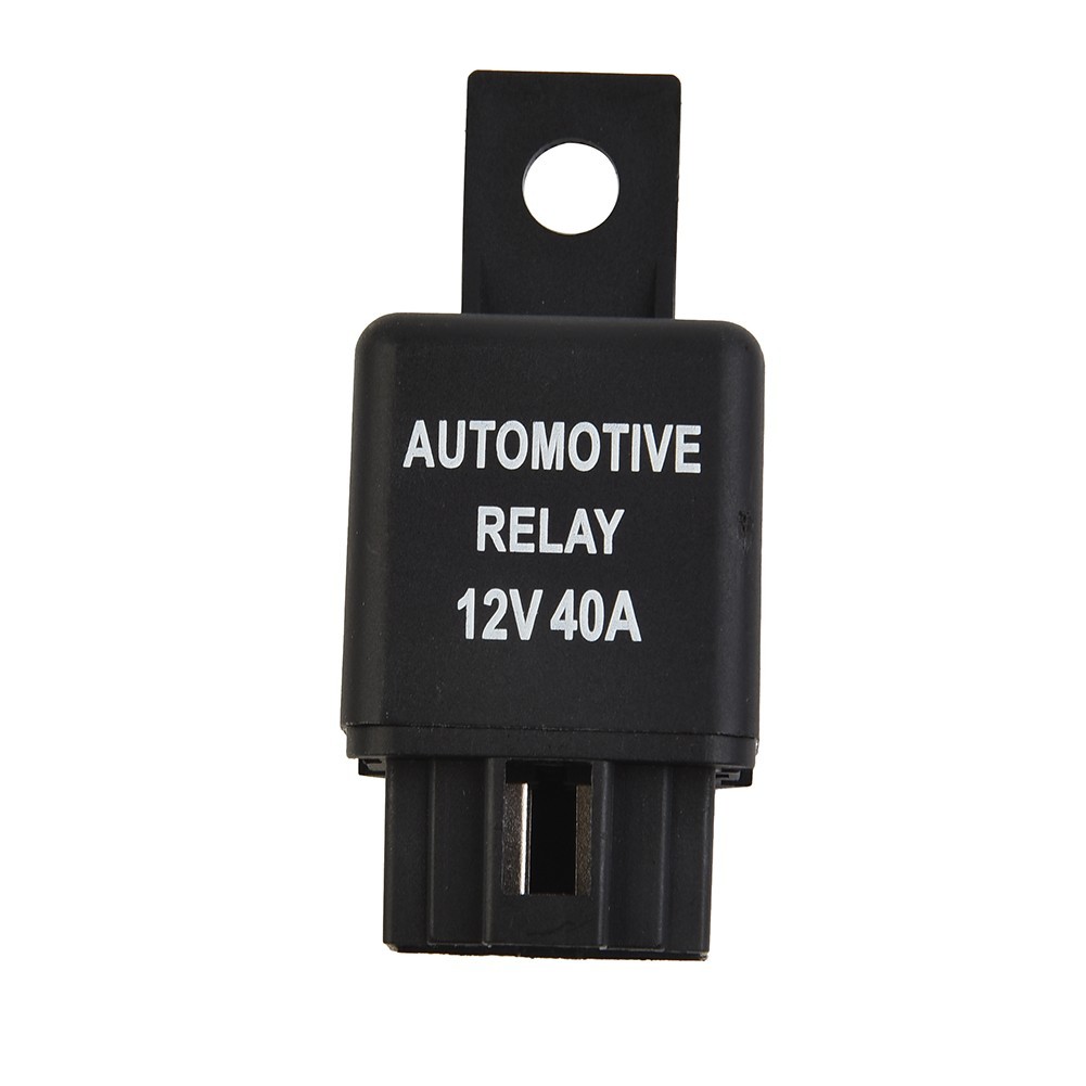 1PCS 12V 40A Car Accessories Automotive Van Boat Bike 4 Pin SPST Alarm Relay thumbnail 4