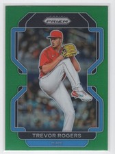 #202 2022 Prizm GREEN Trevor Rogers Miami Marlins