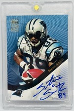 2003 Topps Steve Smith Sr ON-CARD Auto SP RARE Carolina Panthers Baltimore Raven