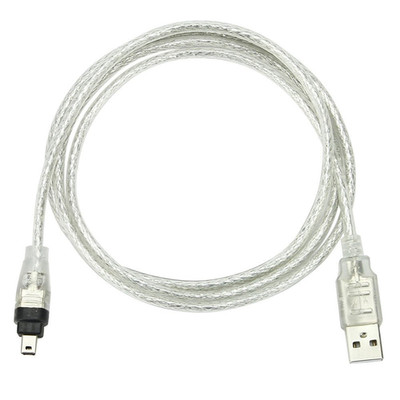 USB Male to Firewire IEEE 1394 4 Pin Male Ilink Adapter Cord Cable for Sony D...